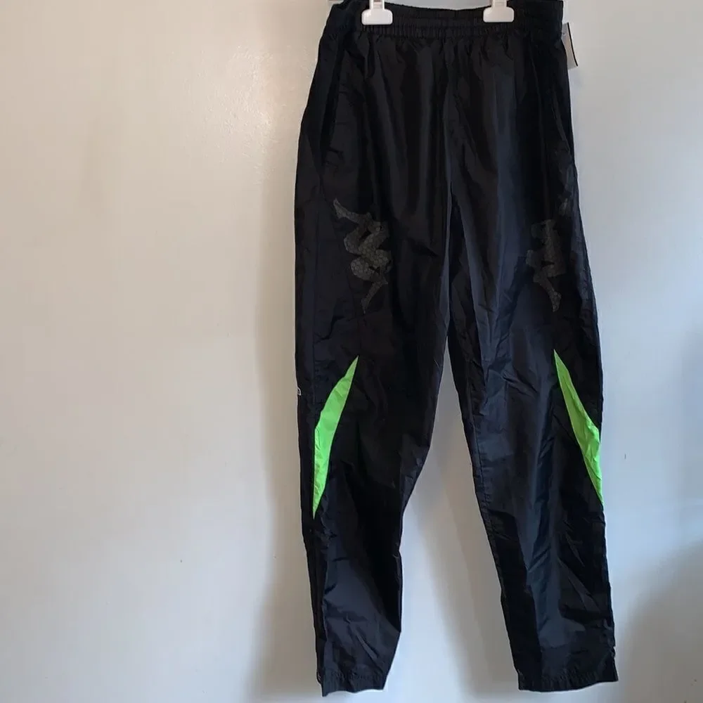 EXCELLENT CONDITION UNISEX MEDIUM KAPPA NYLON JOGGERS - Picture 2 of 9